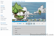 Virto SharePoint Media Player Web Part screenshot